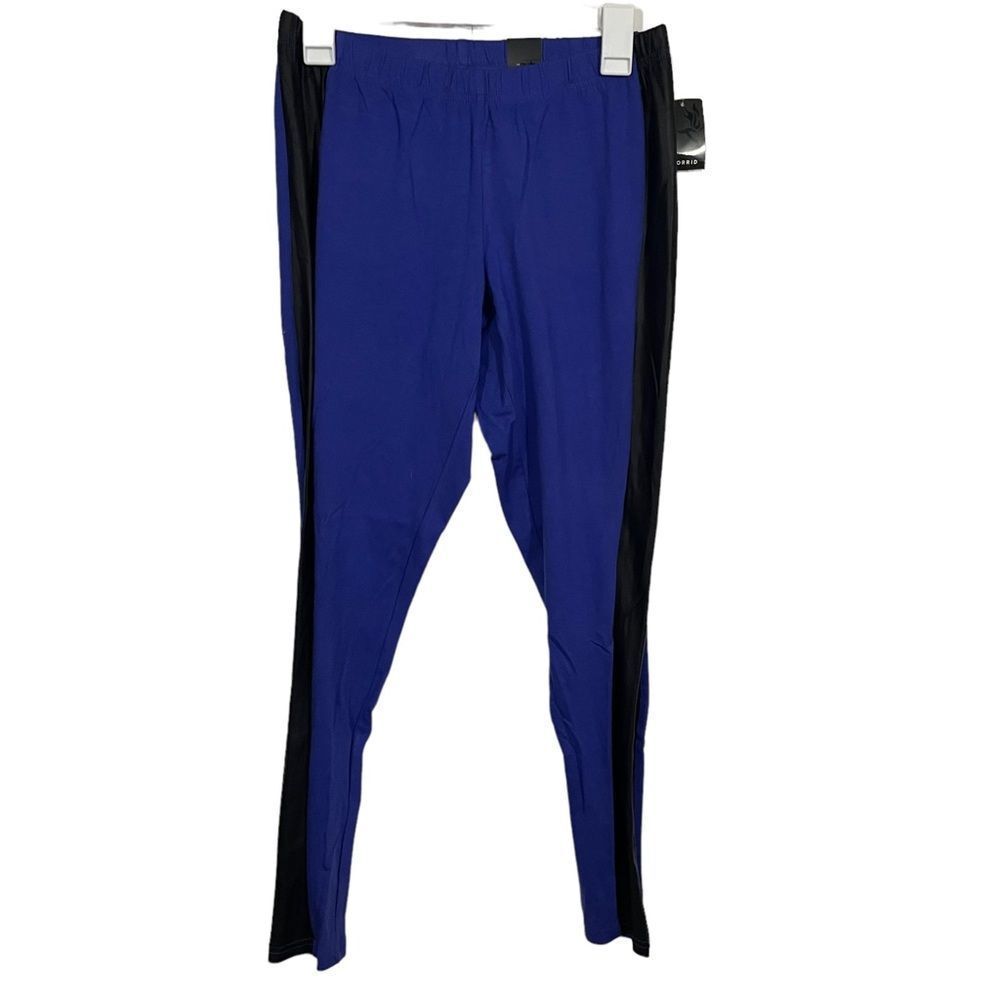 NWT Torrid Blue & Black Pattered Casual Pull On Leggings